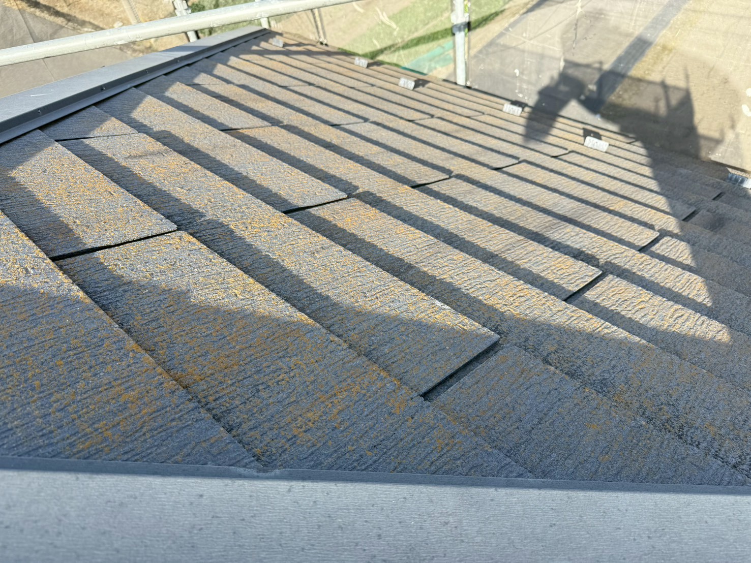 三郷市 施工前 付帯部・外壁取り合い部の状態