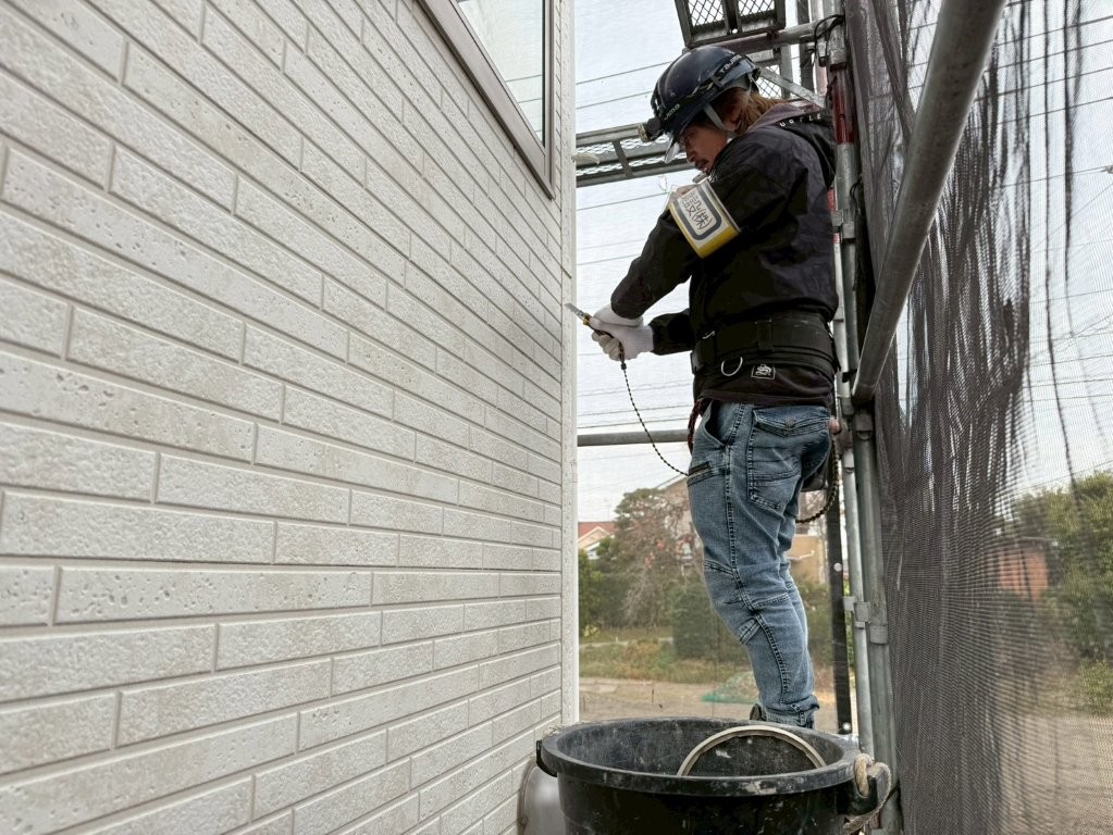 三郷市 シーリング 打ち替え 撤去後