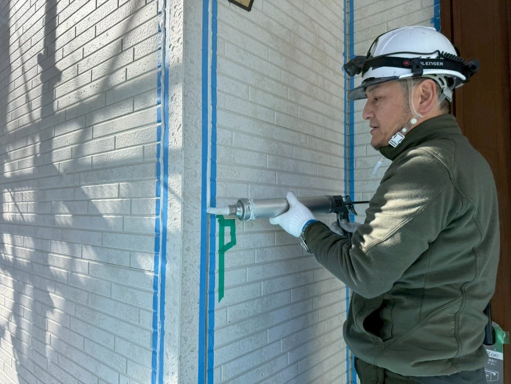 三郷市 シーリング ヘラ押さえ