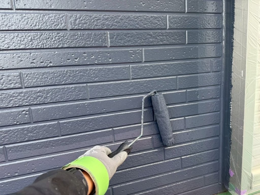 三郷市 外壁 上塗り 仕上がり