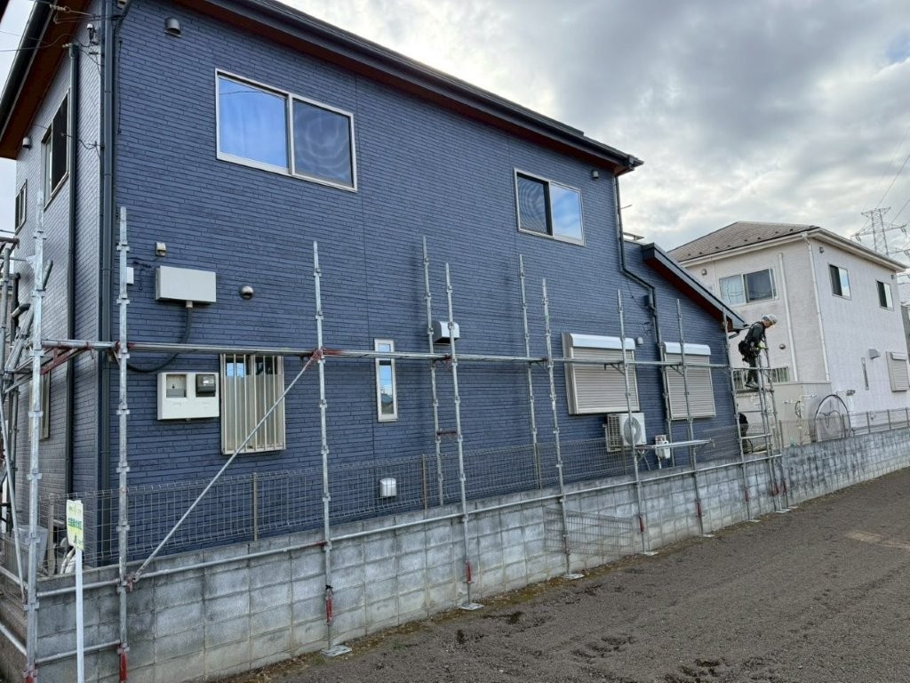 三郷市 足場解体 ほぼ完了