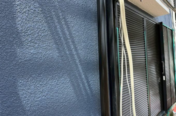 埼玉県三郷市高洲Y様邸 竪樋塗装完工後の外観確認