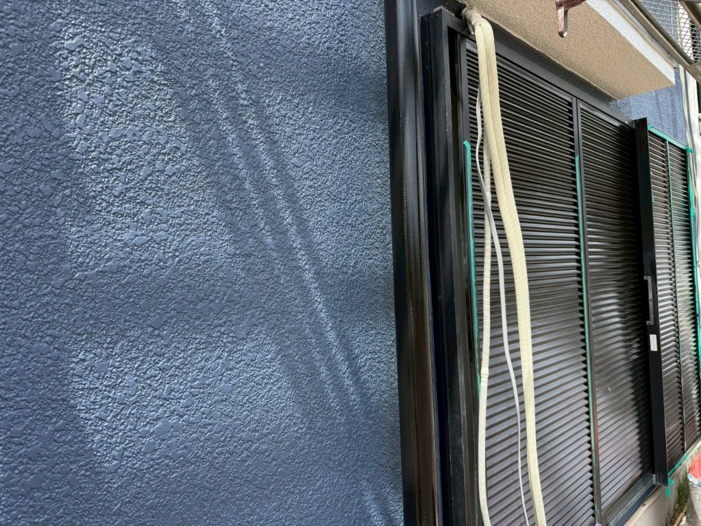 埼玉県三郷市高洲Y様邸 竪樋塗装完工後の外観確認