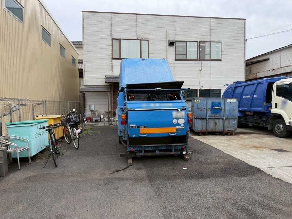 東京都葛飾区の事業所 外壁屋根塗装前の建物全景確認