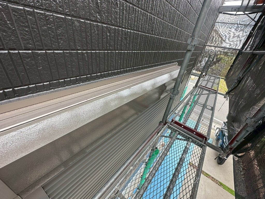 埼玉県さいたま市西区 T様邸 シャッターボックス塗装完了